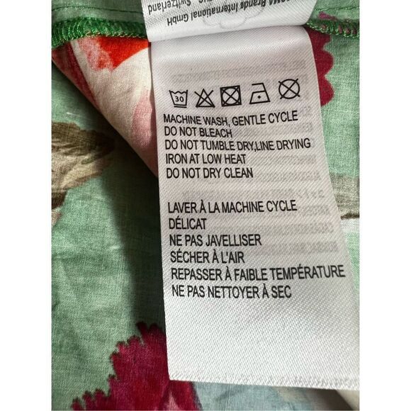 Farm Rio Women's Multicolor Tropicart Floral Sleeveless Midi Dress Large NWT - Picture 13 of 14